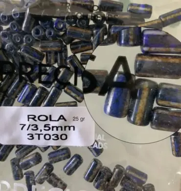 Preciosa Rola Beads 3T030 7x3.5mm 1.76 Oz