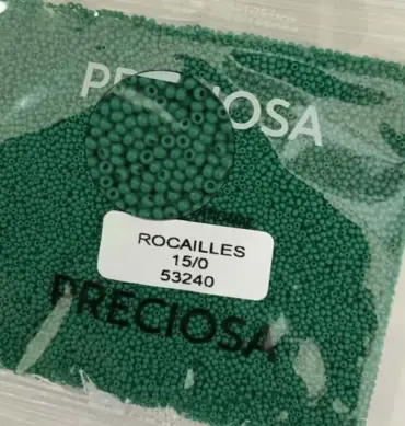 Preciosa Round Seed Beads 53240 15/0 3.5 Oz