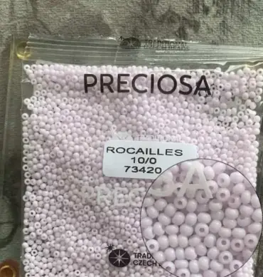 Preciosa Round Seed Beads 73420 10/0  3.5 Oz