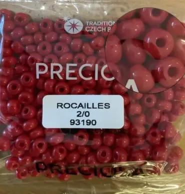 Preciosa Round Seed Beads 93190 2/0 3.5 Oz