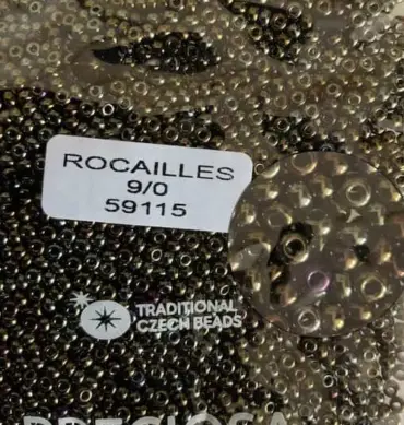 Preciosa Round Seed Beads 59115 9/0 3.5 Oz