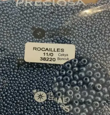 Preciosa Round Seed Beads 38220 11/0 3.5 Oz
