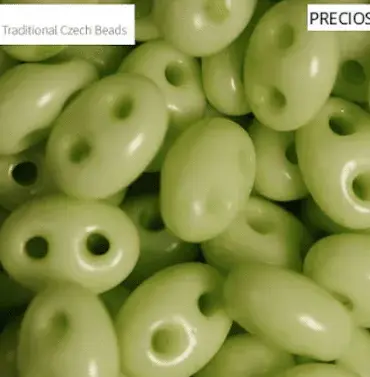 Preciosa Twin Beads 3.5 Oz 03154 2.5/5mm