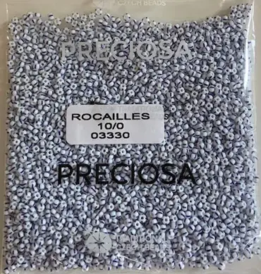 Preciosa Round Seed Beads 03330 10/0 3.5 Oz