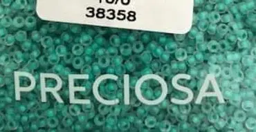Preciosa Round Seed Beads 38358 6/0 3.5 Oz Matte