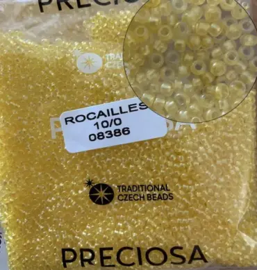 Preciosa Round Seed Beads 08386 10/0 3.5 Oz