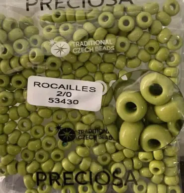 Preciosa Round Seed Beads 53430 2/0 3.5 Oz