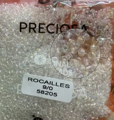 Preciosa Round Seed Beads 58205 9/0  3.5 Oz
