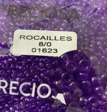 Preciosa Round Seed Beads 01623 8/0 3.5 Oz