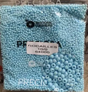 Preciosa Round Seed Beads 64000 10/0 3.5 Oz