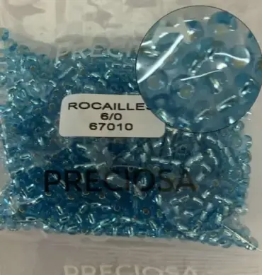 Preciosa Round Seed Beads 67010 6/0 3.5 Oz