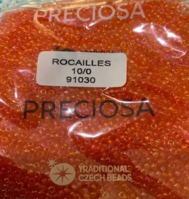 Preciosa Round Seed Beads 91030 10/0 3.5 Oz