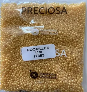 Preciosa Round Seed Beads 17383 11/0 3.5 Oz