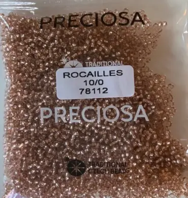 Preciosa Round Seed Beads 78112 10/0 3.5 Oz