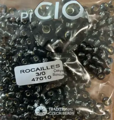 Preciosa Round Seed Beads 47010 3/0 3.5 Oz