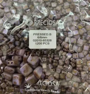 Preciosa Karo Beads 02010-65328 6/6mm 40 Pcs