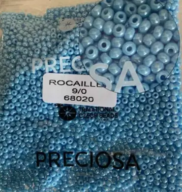 Preciosa Round Seed Beads 68020 9/0 3.5 Oz