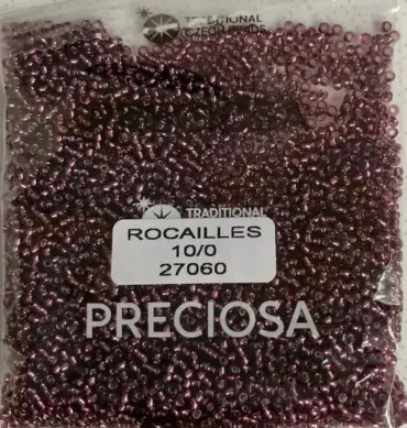 Preciosa Round Seed Beads 27060 10/0 3.5 Oz