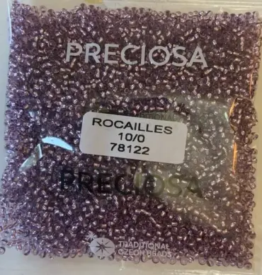 Preciosa Round Seed Beads 78122 10/0 3.5 Oz