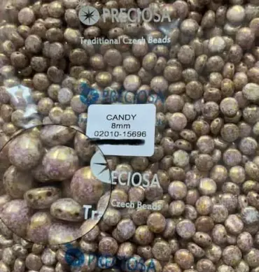 Preciosa Candy Beads 8mm 02010-15696 50 Pcs