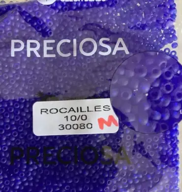 Preciosa Round Seed Beads 30080 10/0  3.5 Oz
