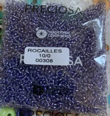 Preciosa Round Seed Beads 00308 10/0 3.5 Oz