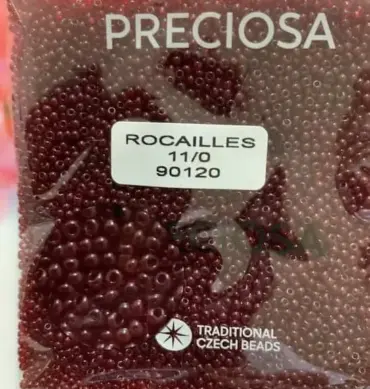 Preciosa Round Seed Beads 90120 11/0 3.5 Oz