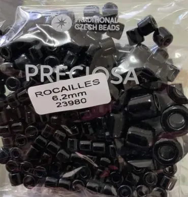 Preciosa Rola Beads 23980 6.2mm 3.5 Oz