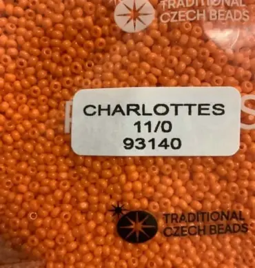 Preciosa Charlotte Seed Beads 93140 11/0 3.5 Oz