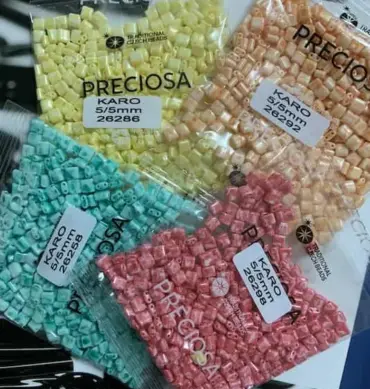 Preciosa Karo Beads 26258 5/5mm 3.5 Oz