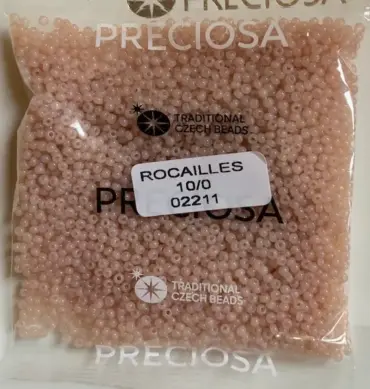 Preciosa Round Seed Beads 02211 10/0 3.5 Oz