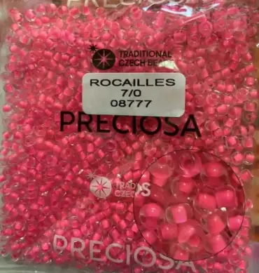 Preciosa Round Seed Beads 08777 7/0  3.5 Oz
