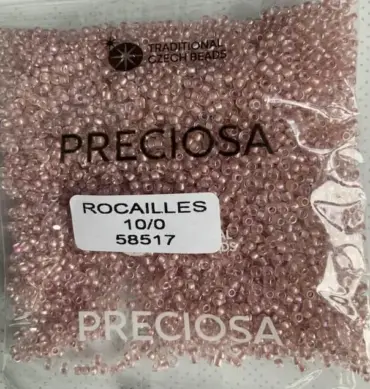 Preciosa Round Seed Beads 58517 10/0 3.5 Oz