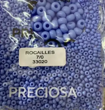 Preciosa Round Seed Beads 33020 7/0 3.5 Oz