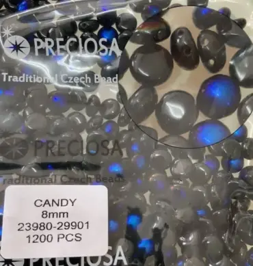 Preciosa Candy Beads 8mm 23980-29901 50 Pcs