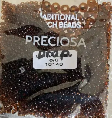 Preciosa Drops Beads 10140 8/0 3.5 Oz
