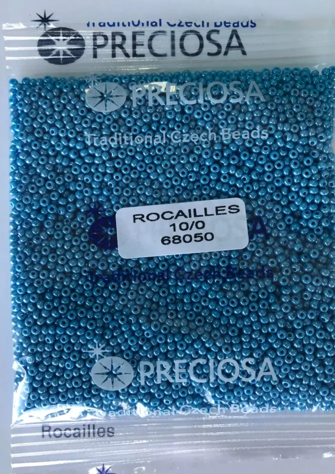 Preciosa Round Seed Beads 68050 10/0 3.5 Oz