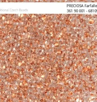 Preciosa Farfalle Beads 3.5 Oz 68105 3.2/6.5mm