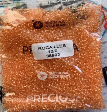 Preciosa Round Seed Beads 38992 10/0 3.5 Oz