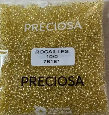 Preciosa Round Seed Beads 78181 10/0  3.5 Oz