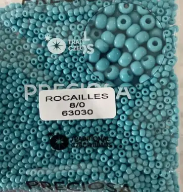 Preciosa Round Seed Beads 63030 8/0 3.5 Oz