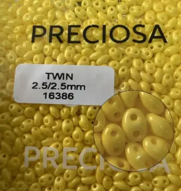 Preciosa Twin Beads 3.5 Oz 16386 2.5/5mm