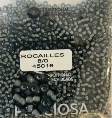 Preciosa Round Seed Beads 45016 8/0 3.5 Oz