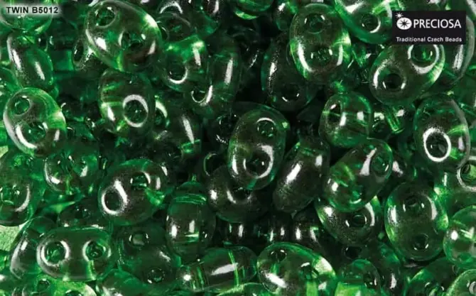Preciosa Twin Beads 3.5 Oz B5012 2.5/5mm