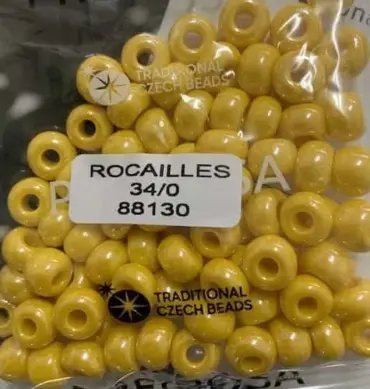 Preciosa Round Seed Beads 88130 34/0 3.5 Oz