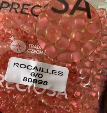 Preciosa Round Seed Beads 80898 6/0 3.5 Oz