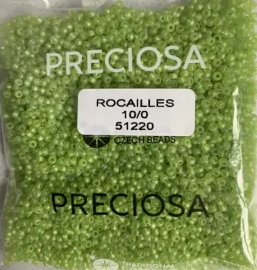 Preciosa Round Seed Beads 51220 10/0 3.5 Oz Matte