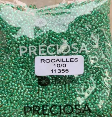 Preciosa Round Seed Beads 11355 10/0 3.5 Oz