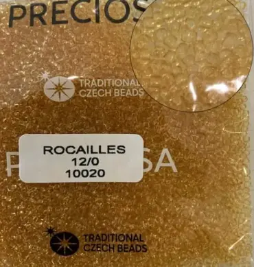 Preciosa Round Seed Beads 10020 12/0 3.5 Oz