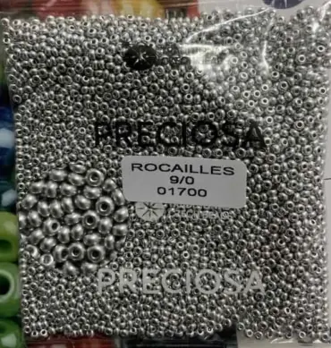 Preciosa Round Seed Beads 01700 9/0  3.5 Oz